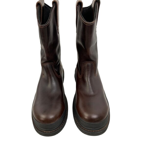 Ace Bronco II Work Boots 77609 Unisex Leather Safety USA M 5 / W 6.5 V10651 - Picture 7 of 13